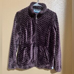 Free Country Plush Jacket in Deep Purple